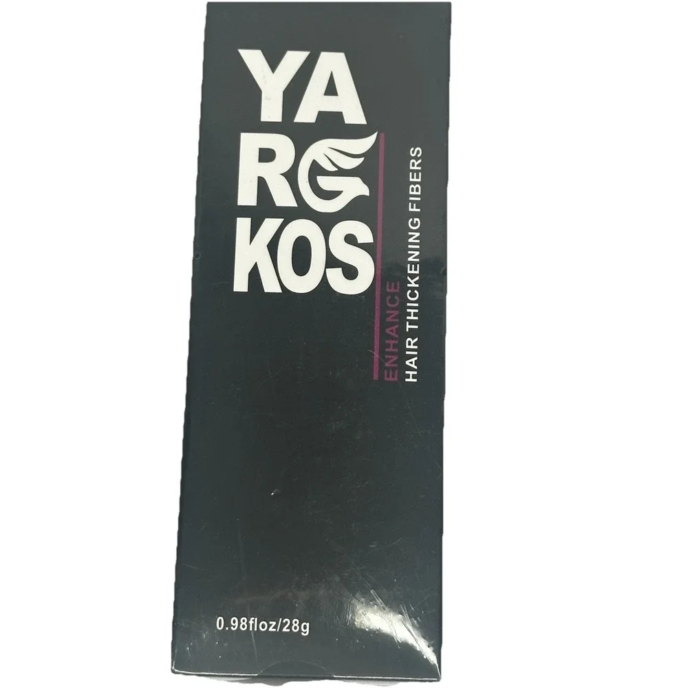 Yarkos Enhance Hair Thickening Fibers Dark Brown #4 Instant Coverage 28g 0.98oz